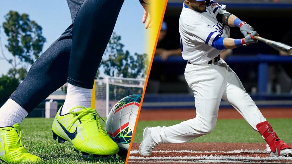 The Physical Differences Between Baseball and Football Cleats